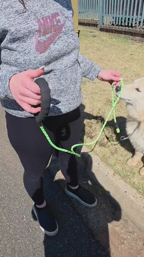 PawNest Reflective Rope Dog Leash 🐾